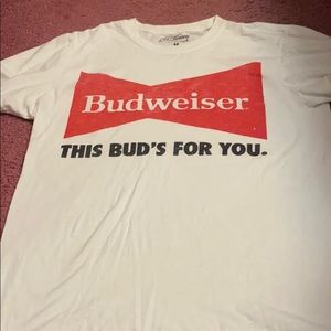 Men’s Budweiser tee shirt